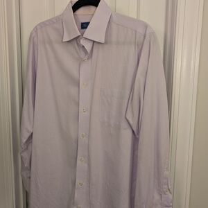 Men's Light Purple Dress Shirt - Tom James